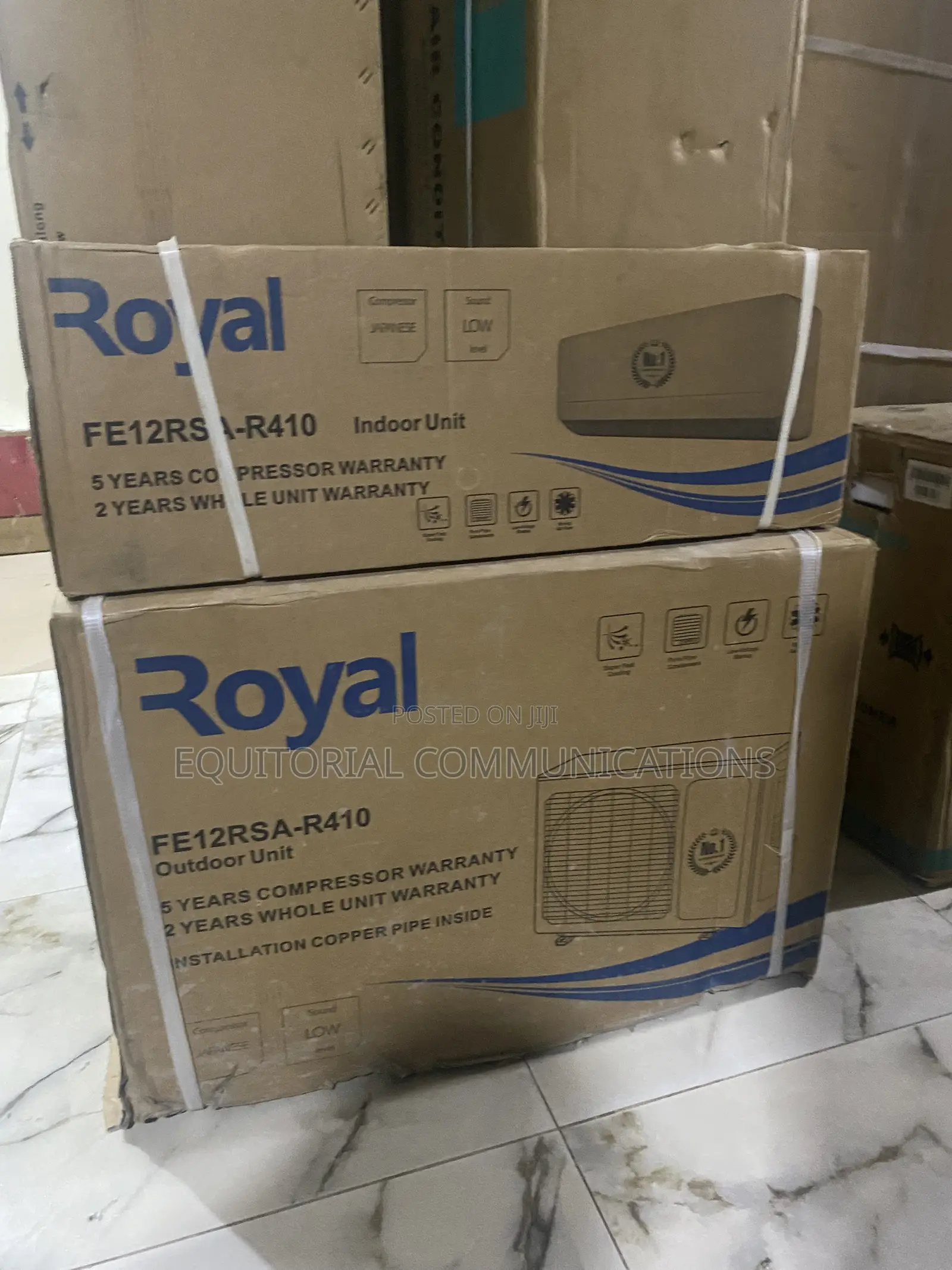 Royal FE12RSA-R410 1.5HP Turbo Cooling AC