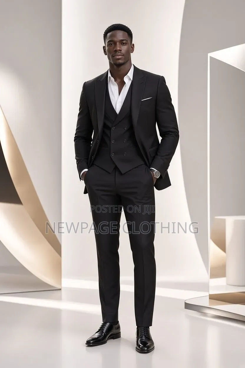 Your Black Suit Game Just Got Better 🔥