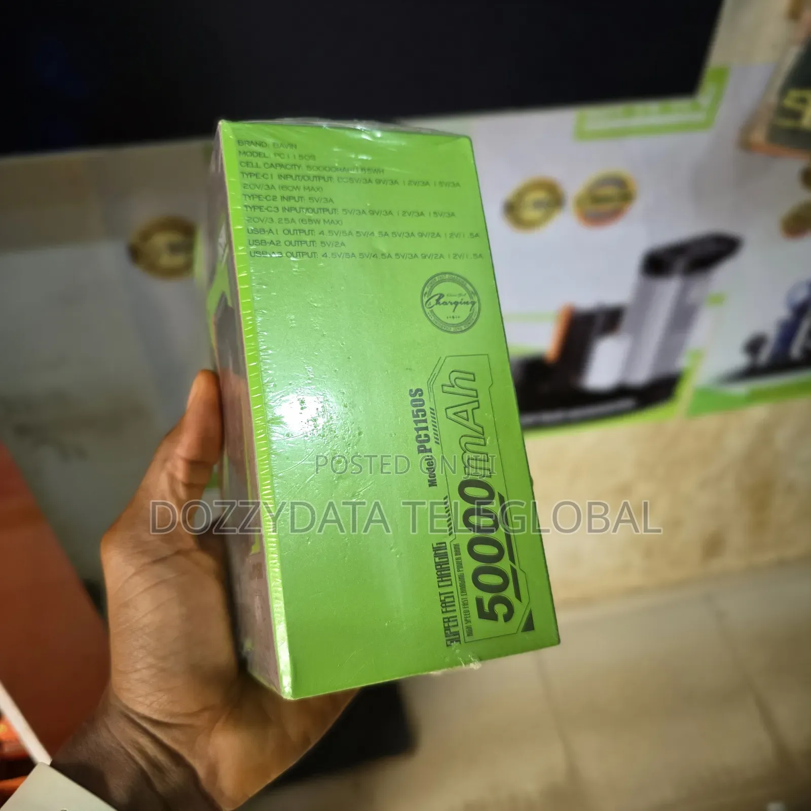 BAVIN PC1150S 50000mAh 65W Super Fast Charging PowerBank