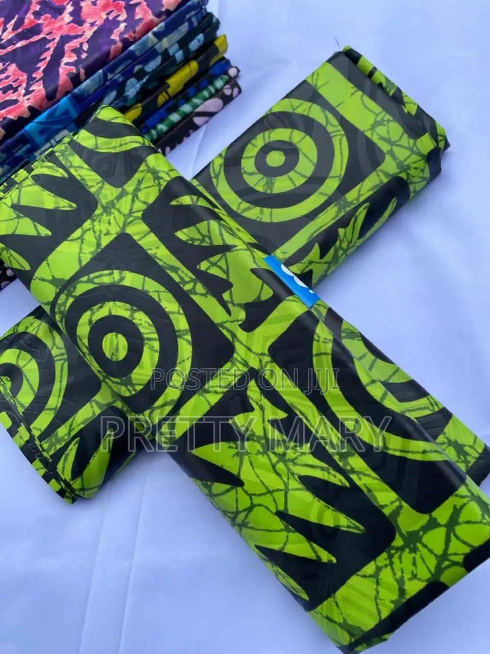 Green Kampala Fabric