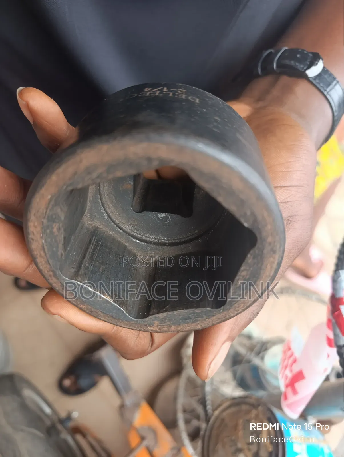 2-1/4 Inch (57mm) Socket Heavy Duty With 1-Inch Drive