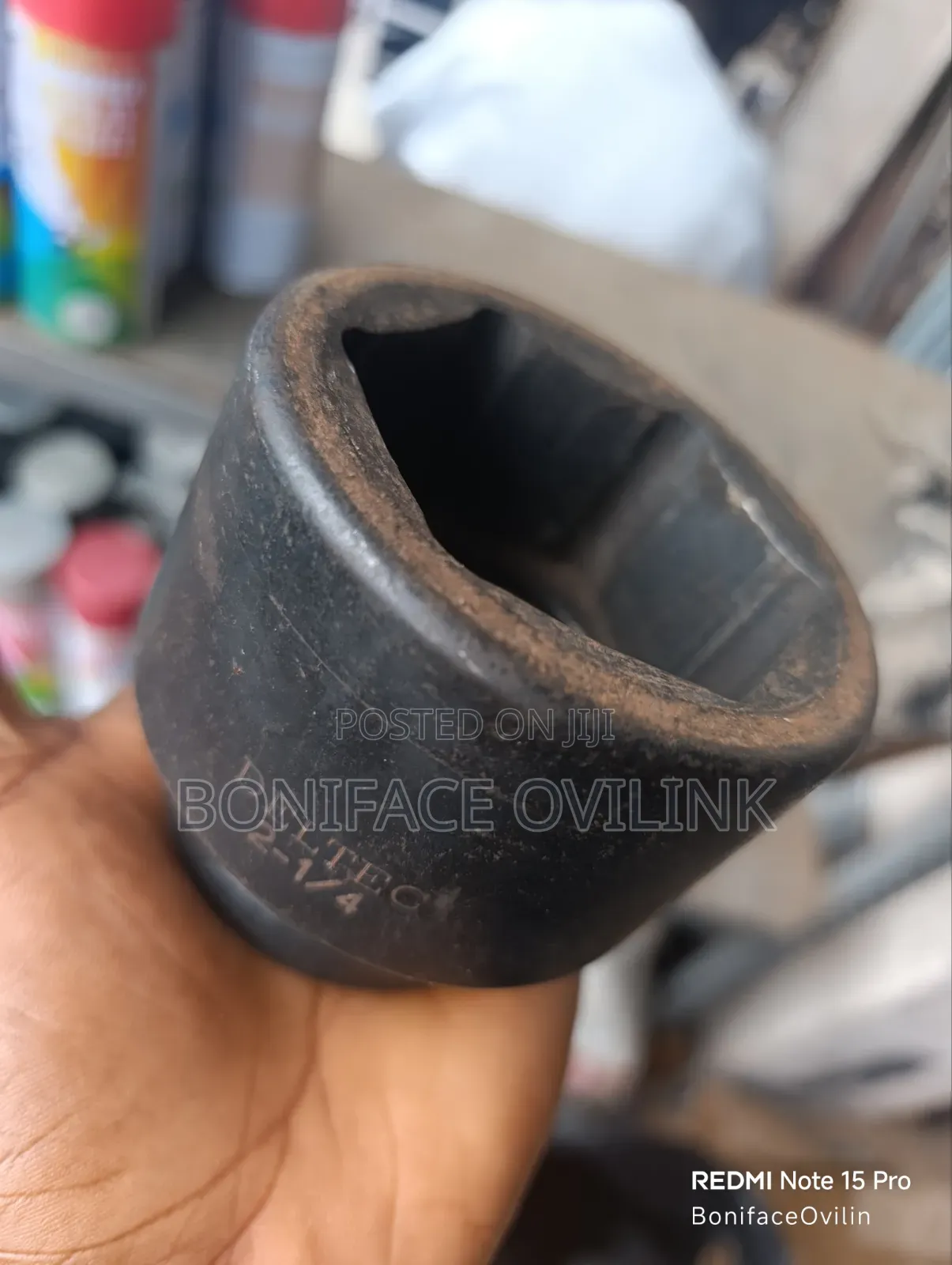 2-1/4 Inch (57mm) Socket Heavy Duty With 1-Inch Drive