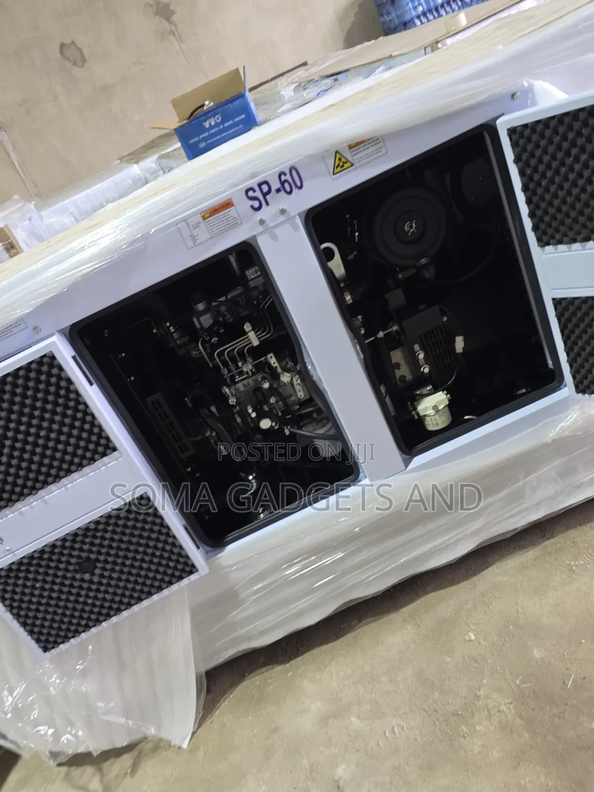 A Brand New Perkins Diesel Soundproof Generator Sp60kva 100%copper Coi