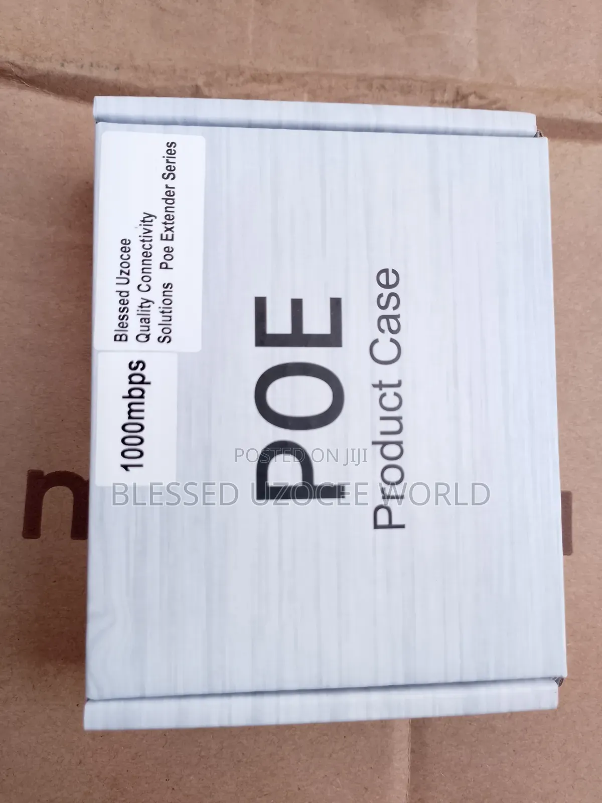 Gigabit POE Extender Outdoor 1 Input to 2 Output POE Repeater for CCTV