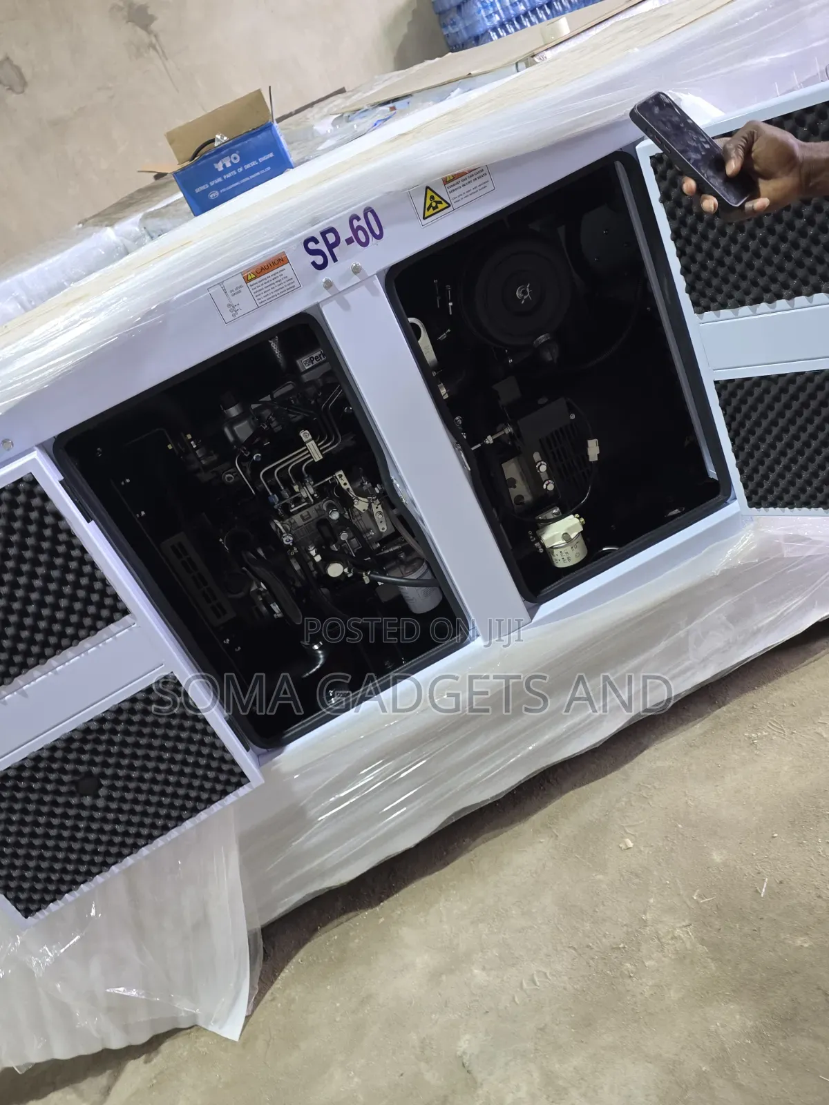 《》60kva Perkins England Diesel Soundproof Generator 2years Wty