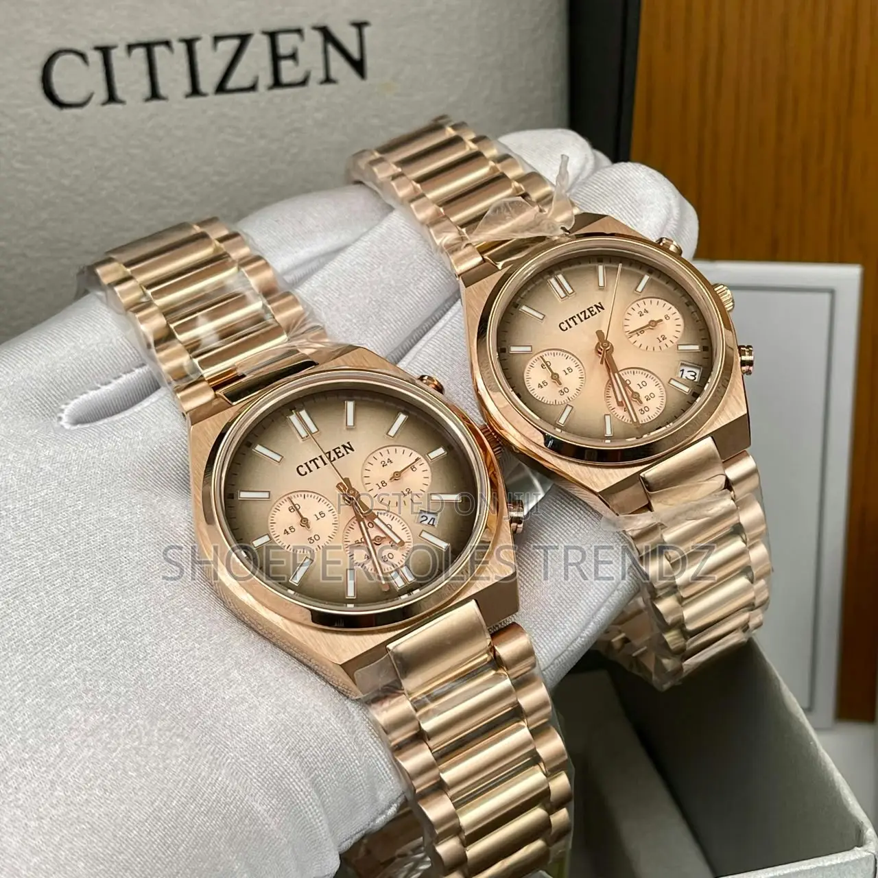King and Queen Citizen Watch in Unique Designs