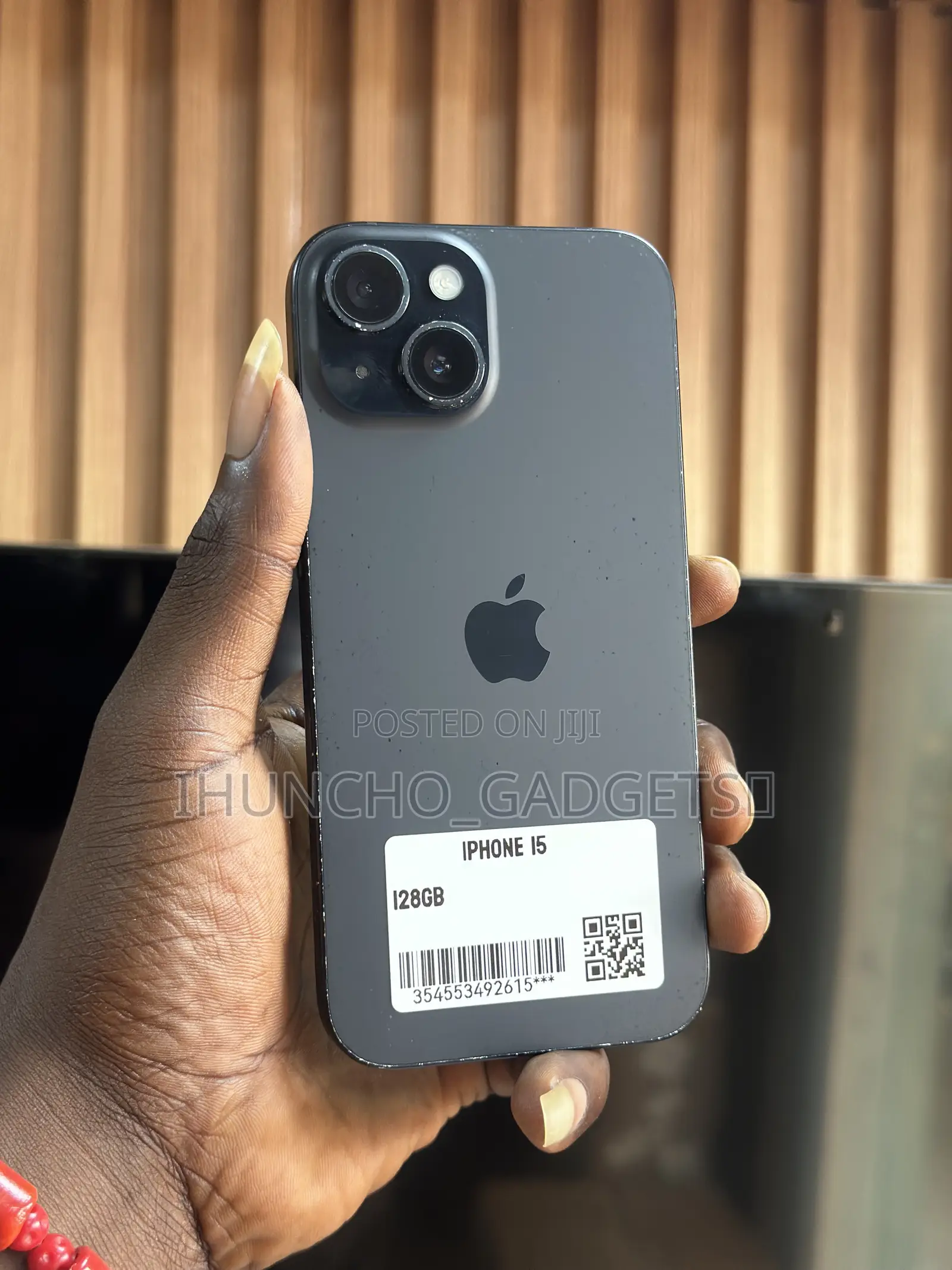Apple iPhone 15 128 GB Black