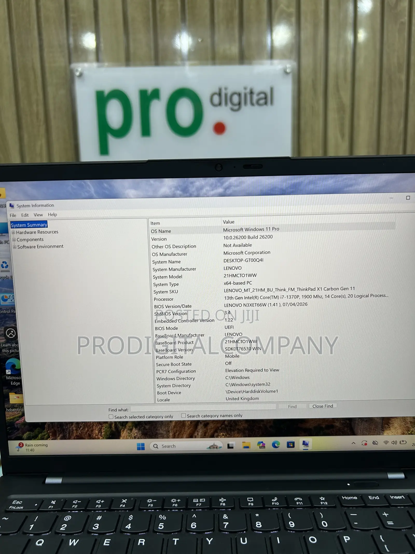Laptop Lenovo ThinkPad X1 Carbon 32GB Intel Core i7 SSD 512GB