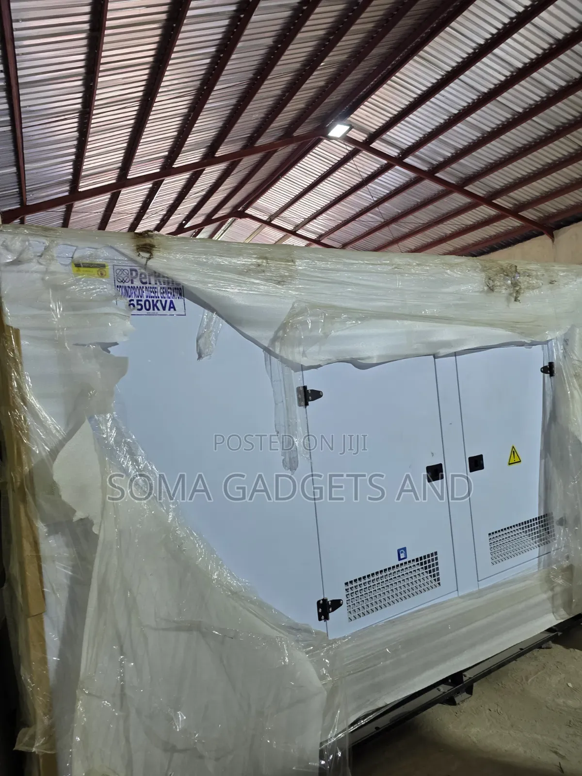 Sp650kva Brand New Perkins England Diesel Soundproof Gen 2years Wty