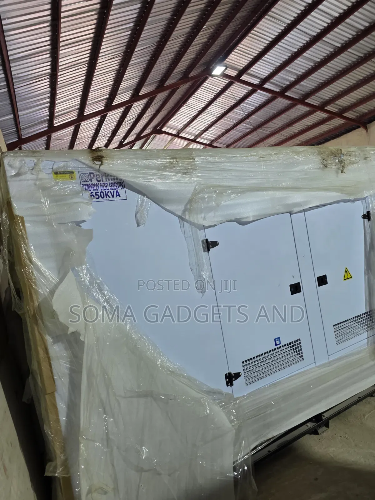 Sp650kva Brand New Perkins England Diesel Soundproof Gen 2years Wty