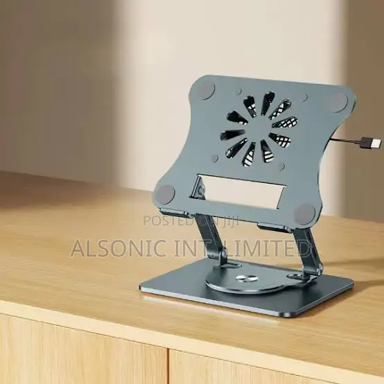 V6 Laptop Stand V6.1 360 Base With Electric Fan
