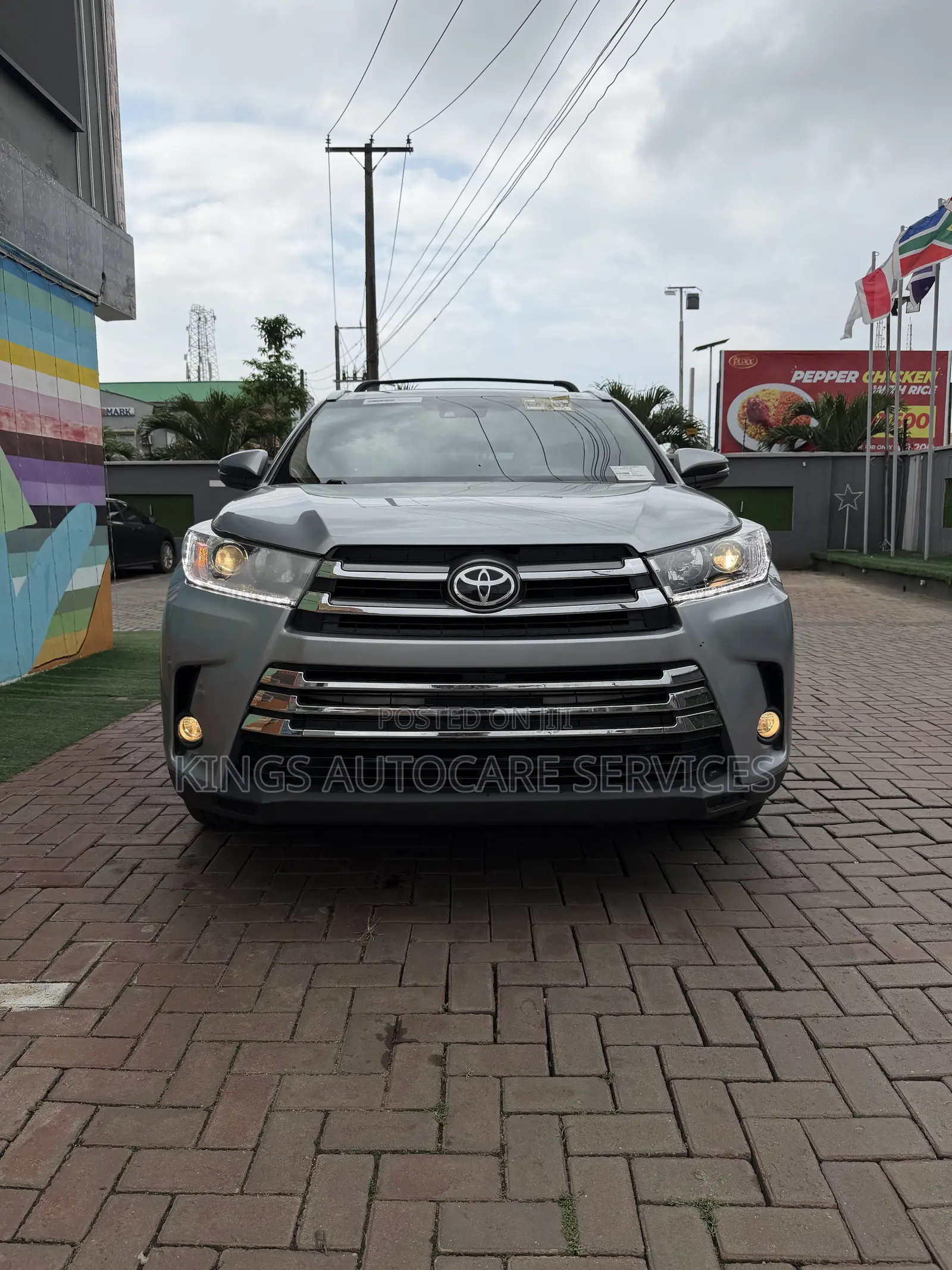 Toyota Highlander Limited 4dr SUV AWD (3.5L 6cyl 6A) 2015 Blue