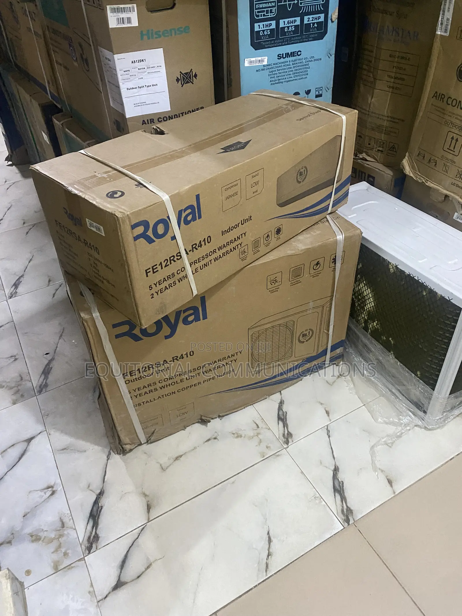 Royal FE12RSA-R410 1.5HP Long-Lasting Air Conditioner
