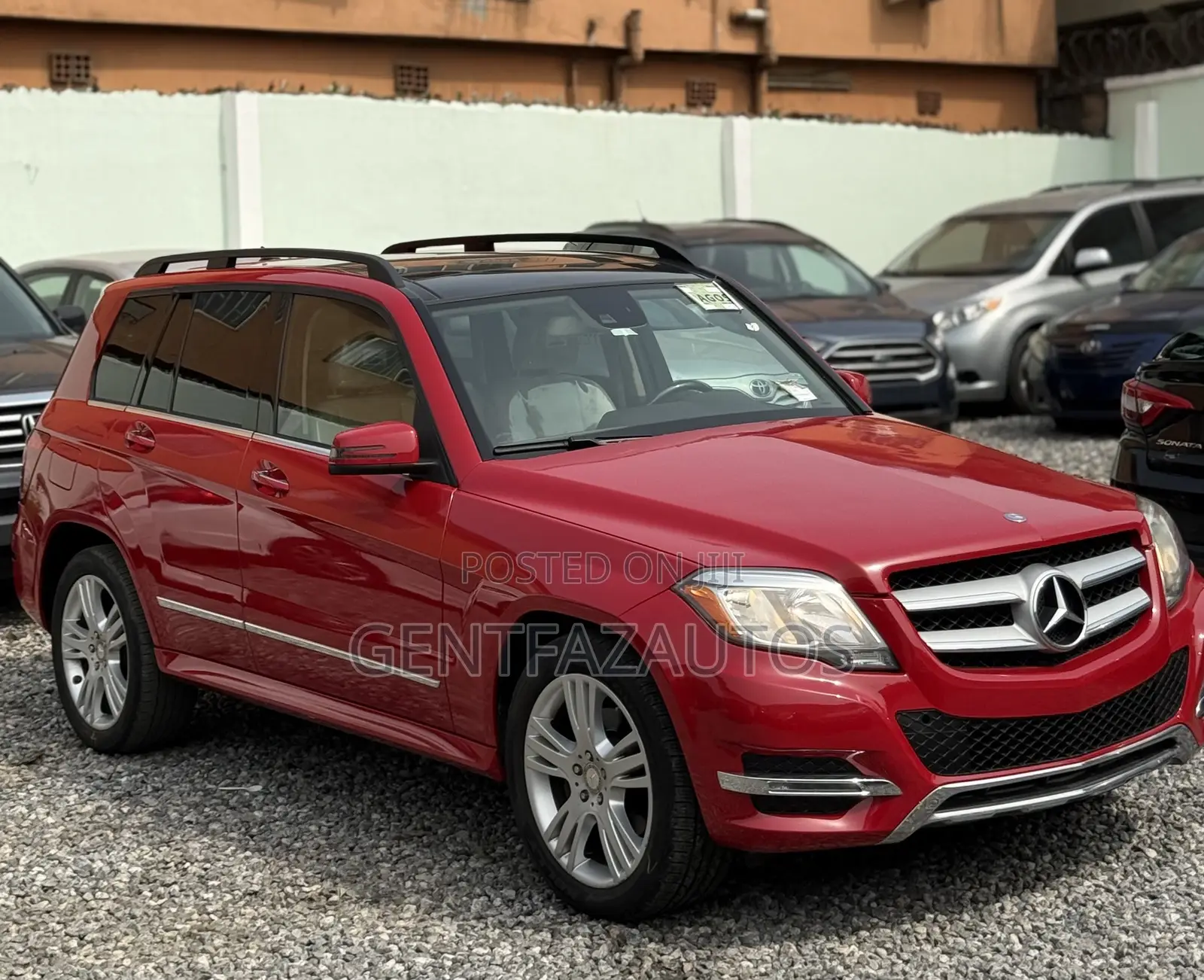 Mercedes-Benz GLK-Class 2015 Red