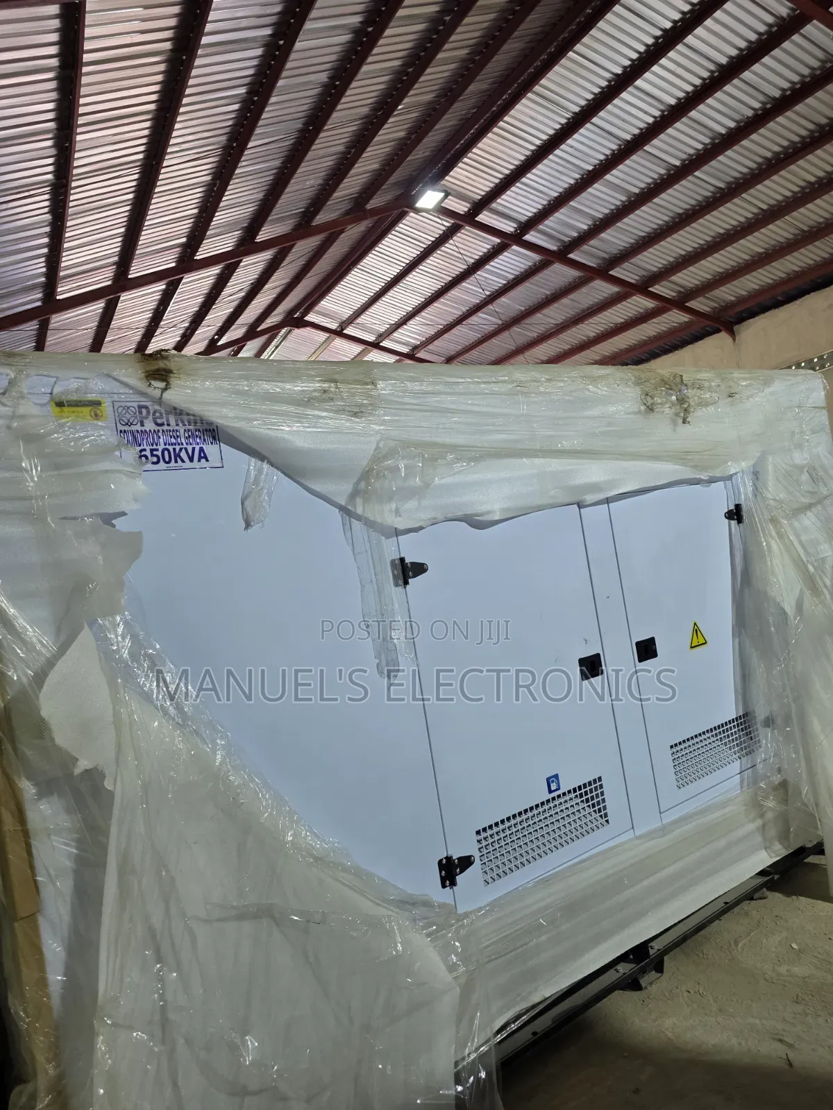 Sp650kva Brand New Perkins Diesel Soundproof Generator 2years Wty