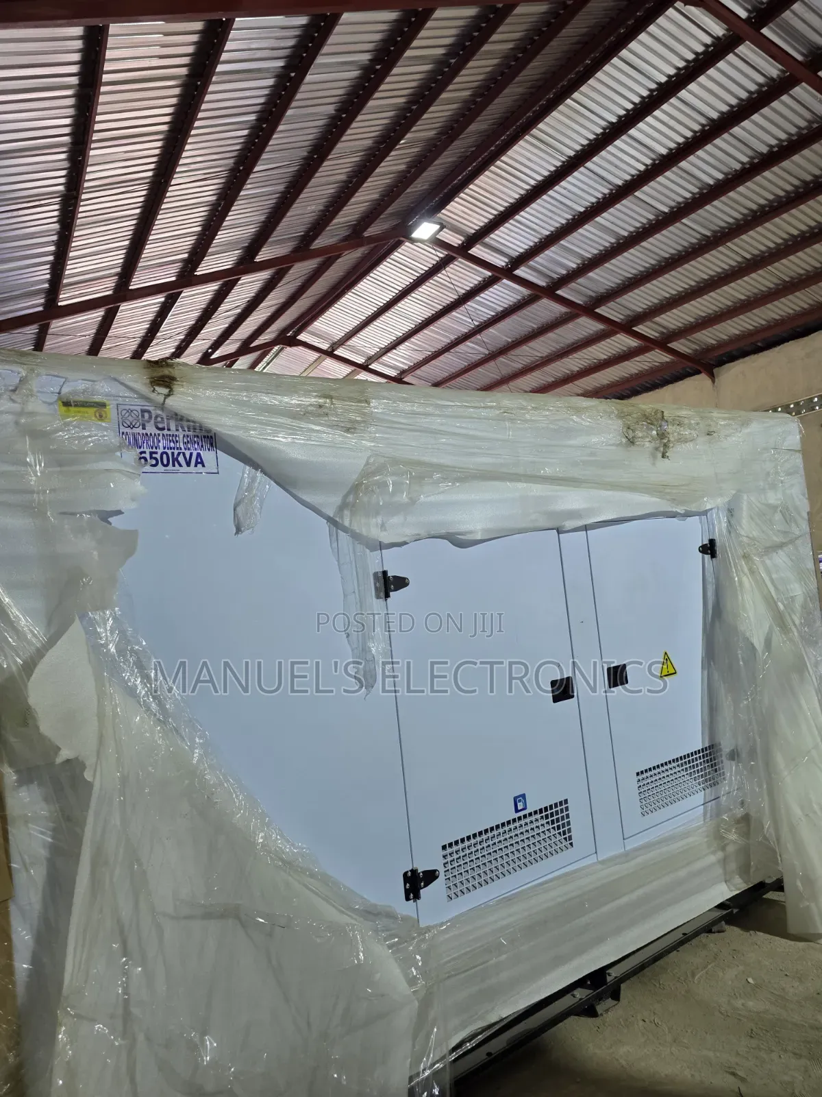 Sp650kva Brand New Perkins Diesel Soundproof Generator 2years Wty
