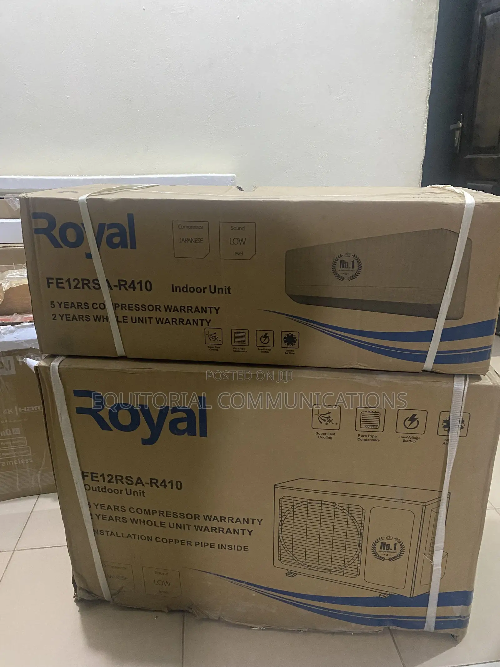 Royal FE12RSA-R410 1.5HP Powerful Indoor Cooling