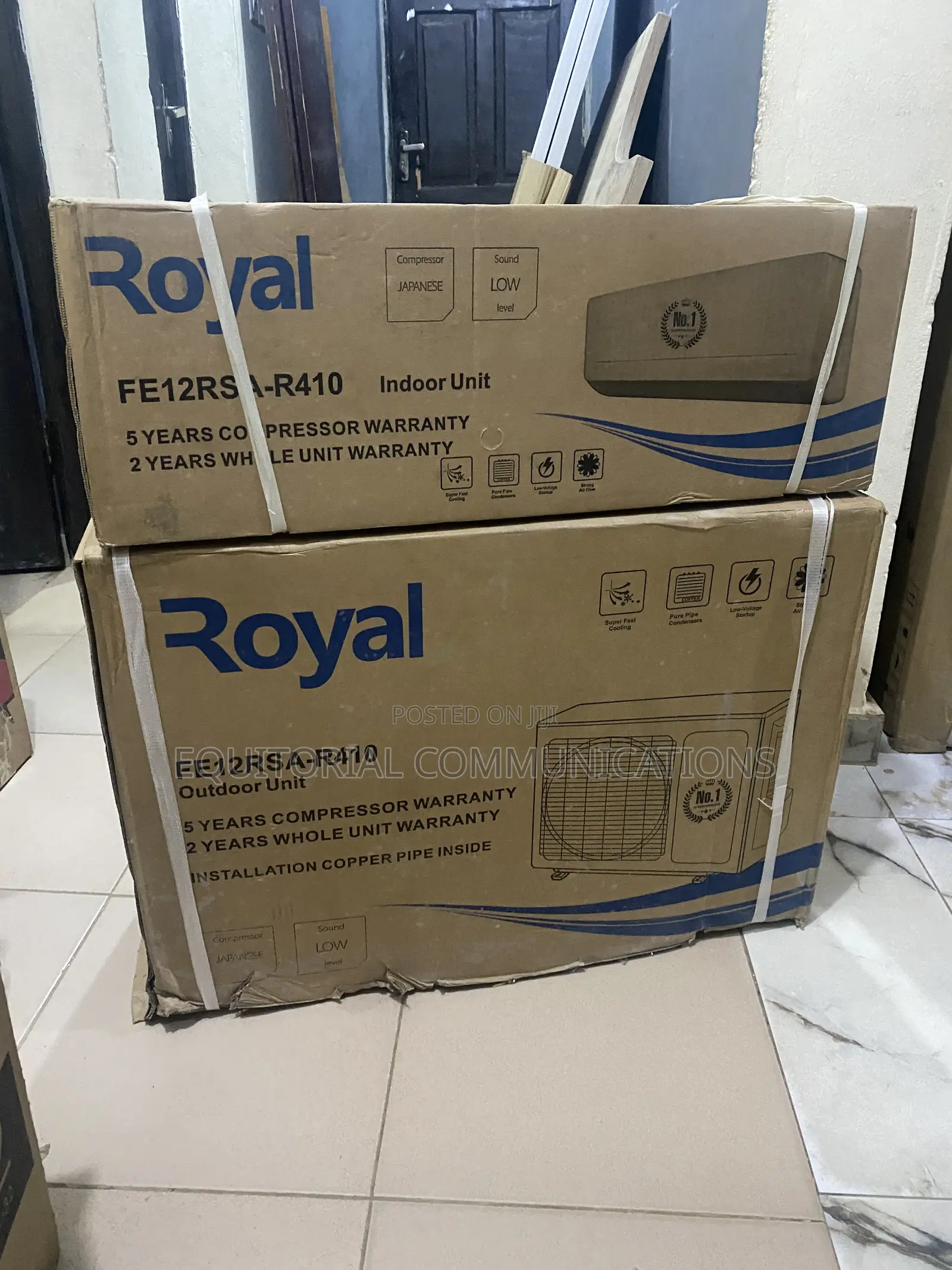 Royal FE12RSA-R410 1.5HP Powerful Indoor Cooling