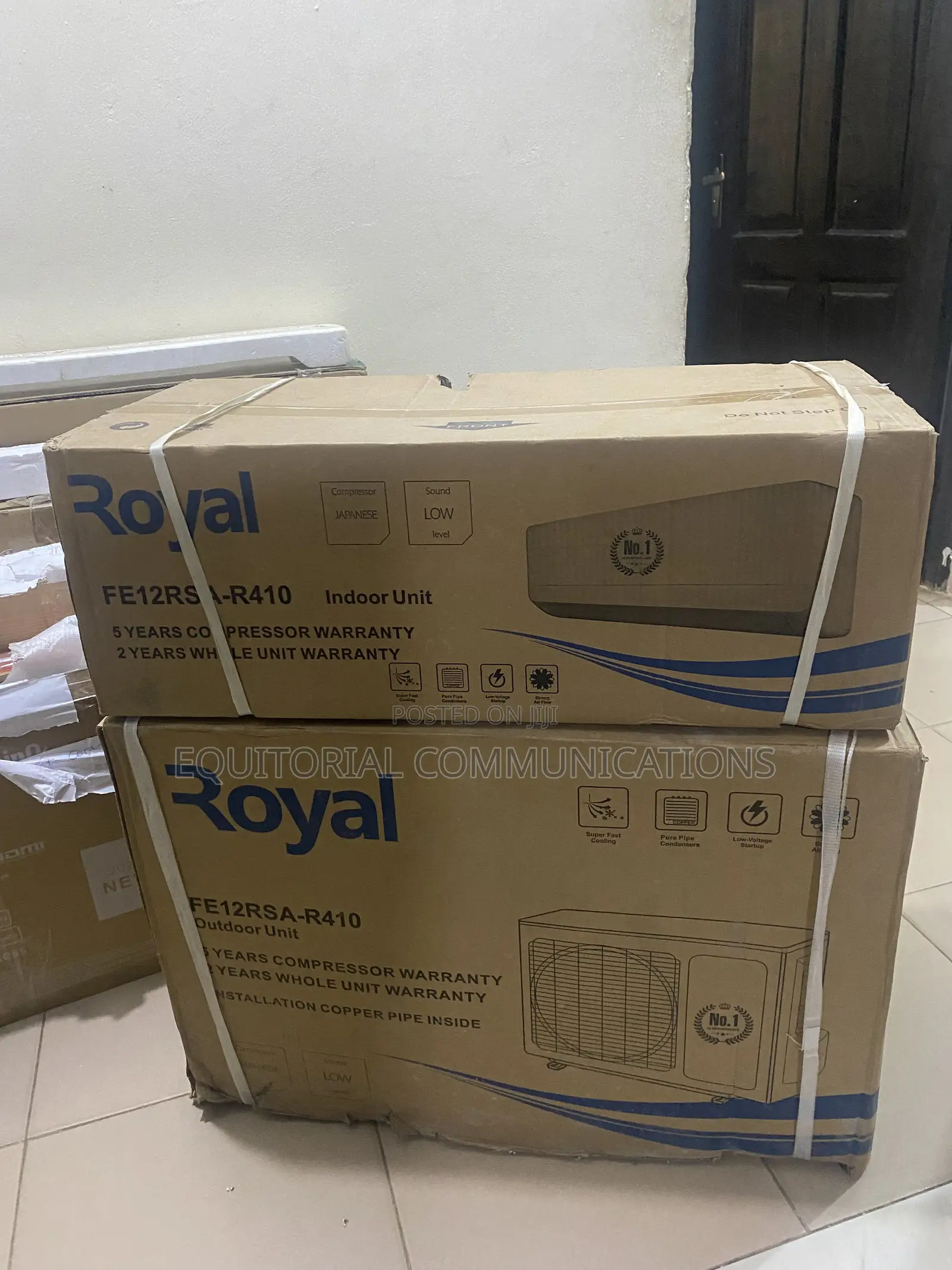 Royal 1.5HP Reliable Indoor Cooling System