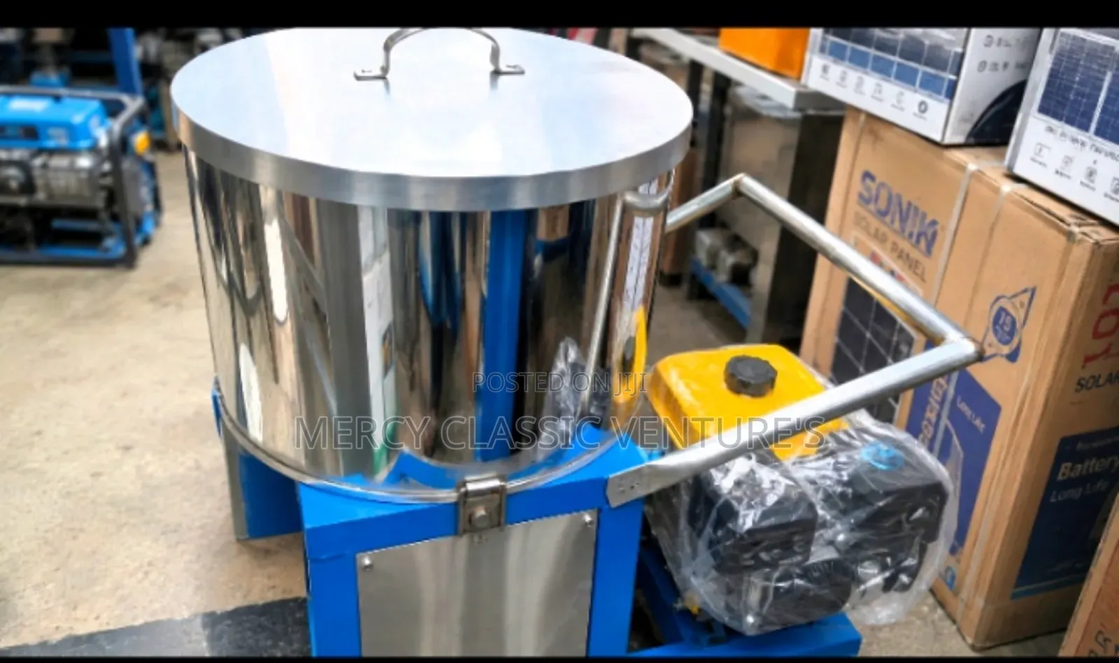 Stainless Steel Fufu / Yam Pounding Machine Heavy Duty