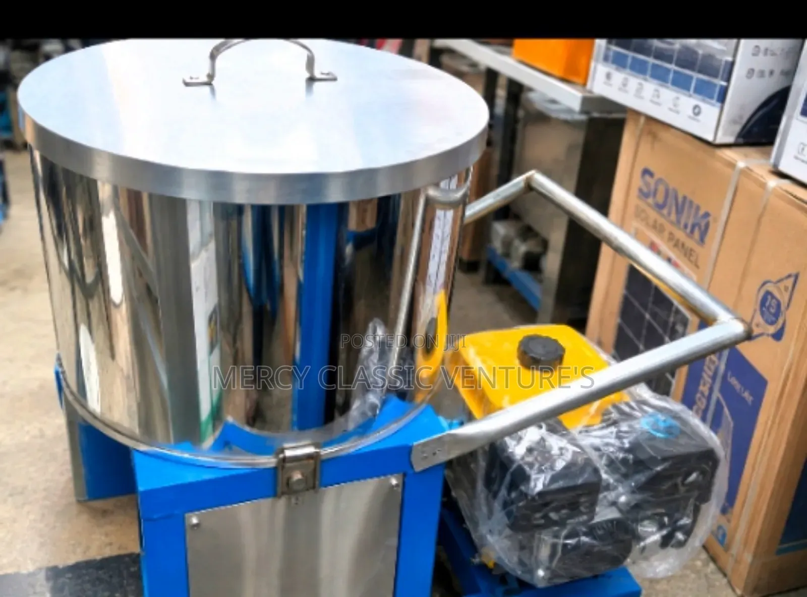 Stainless Steel Fufu / Yam Pounding Machine Heavy Duty