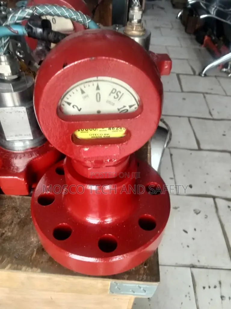 Oteco Type F Mud Pump Pressure Gauge