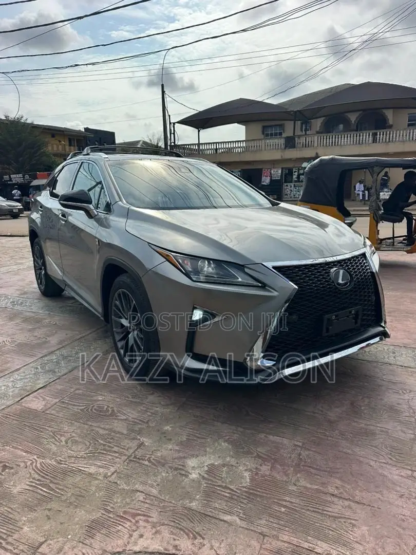Lexus RX 350 F Sport AWD 2017 Gold