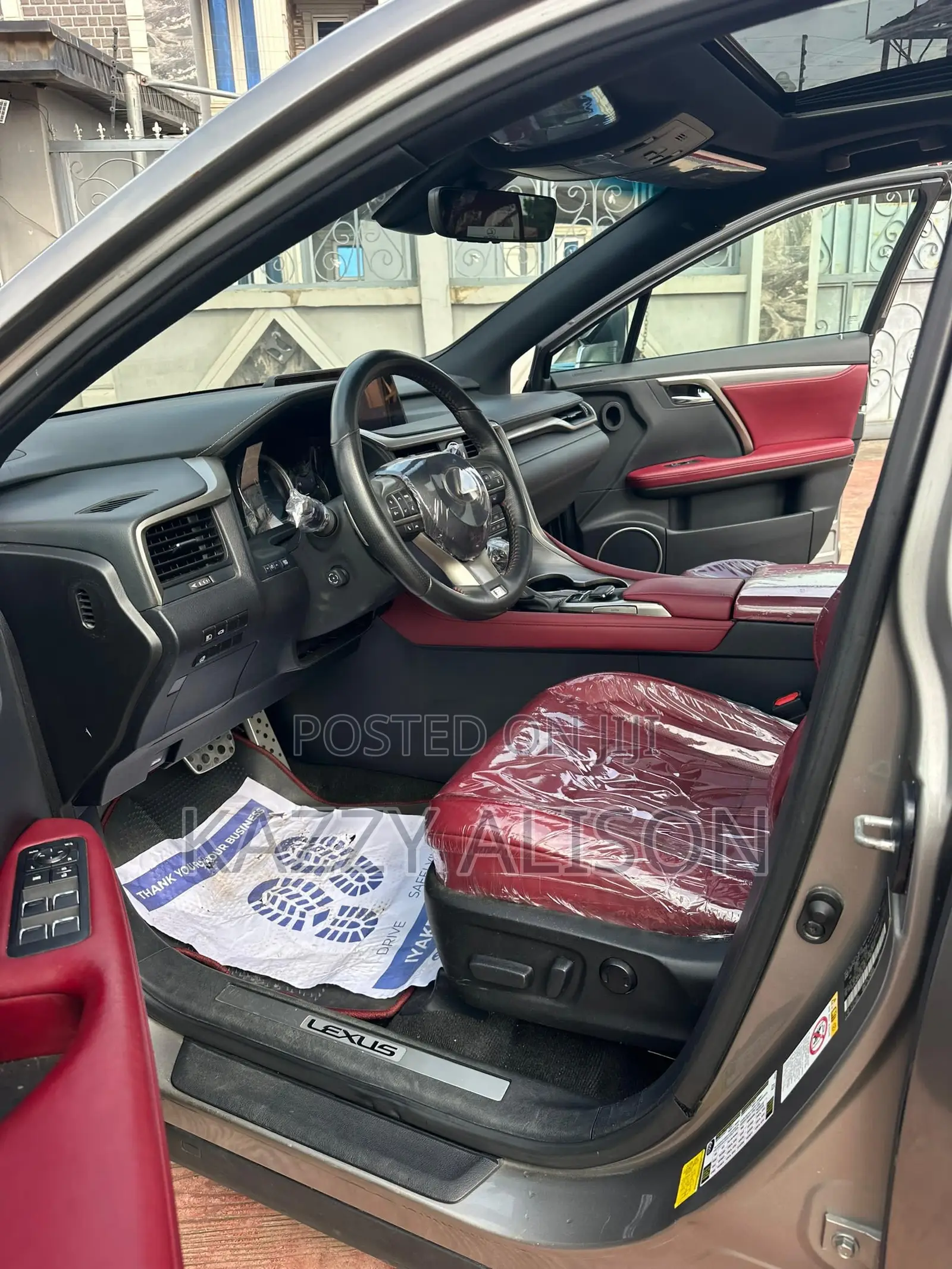Lexus RX 350 F Sport AWD 2017 Gold