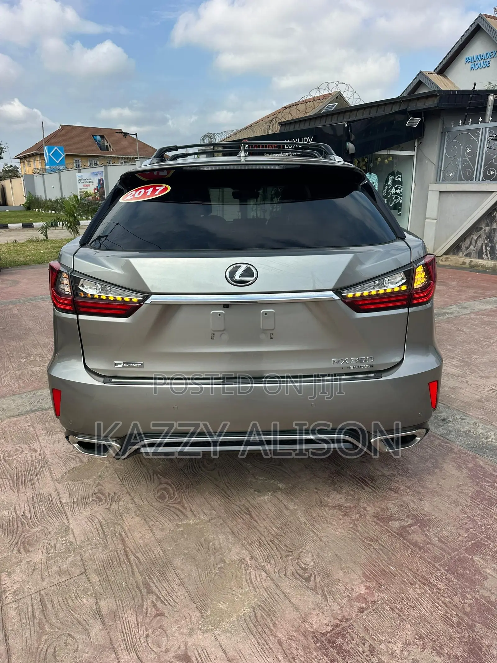 Lexus RX 350 F Sport AWD 2017 Gold