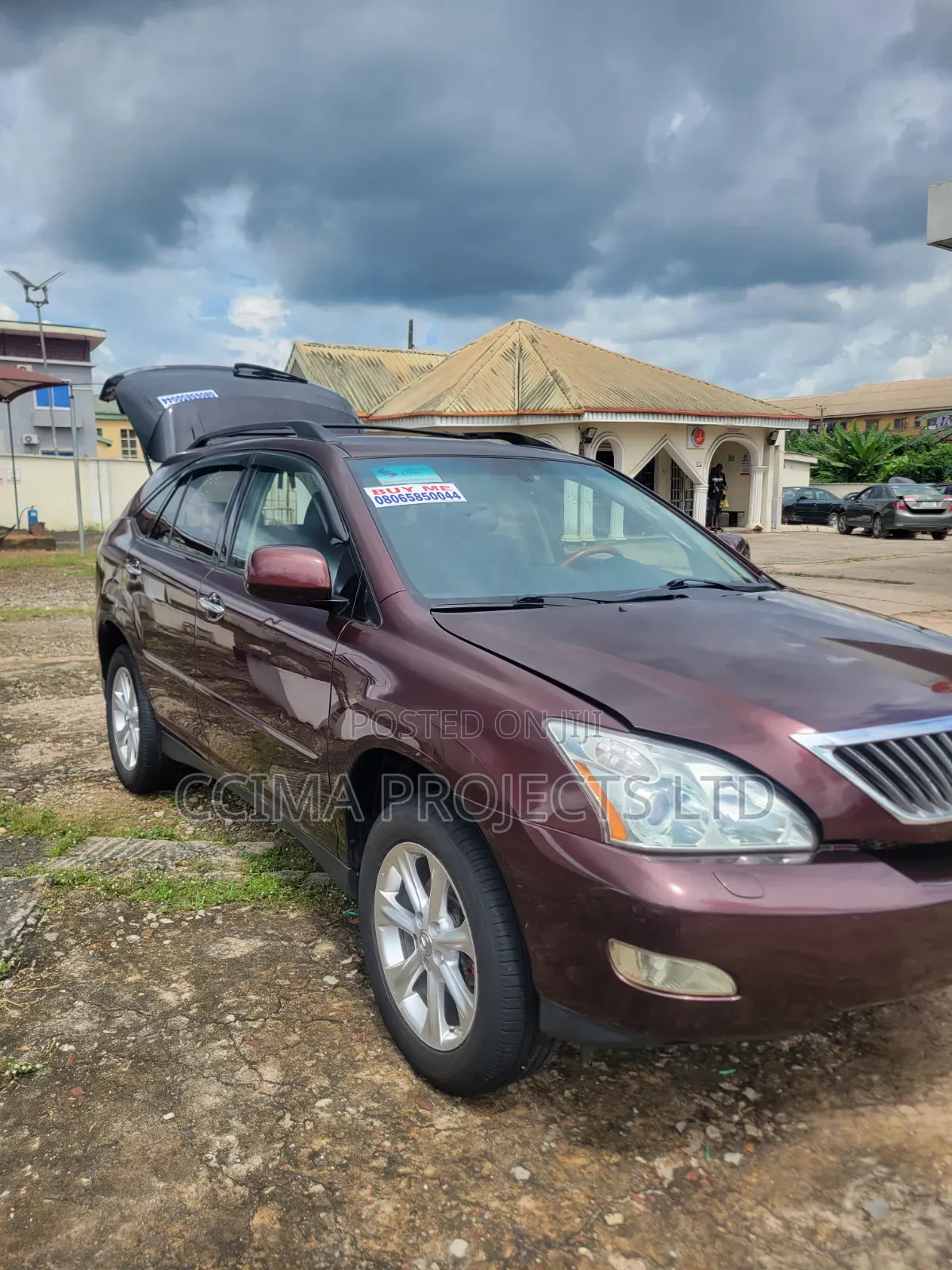 Lexus RX 2008 Burgundy