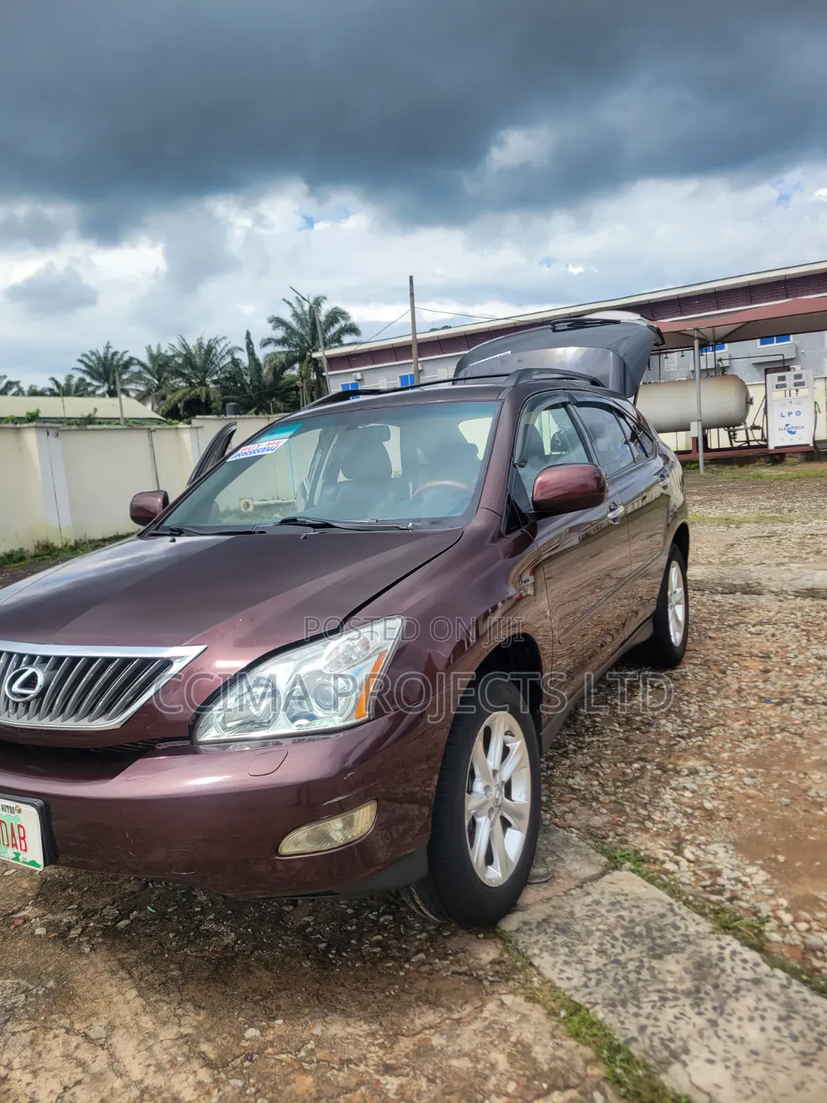 Lexus RX 2008 Burgundy