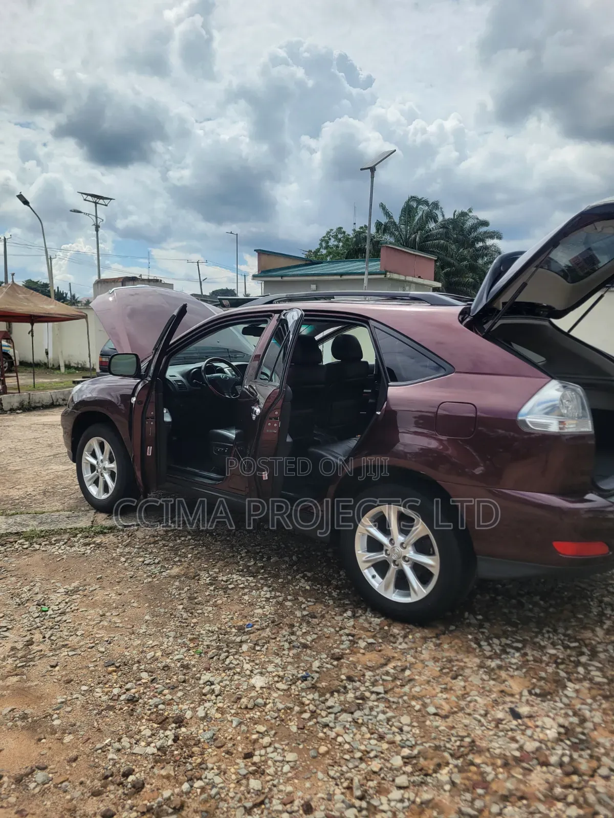 Lexus RX 2008 Burgundy