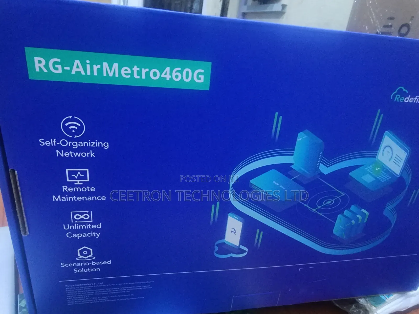 Ruijie Rg-Airmetro460g High Performance Long Distance Cpe With Ge Port