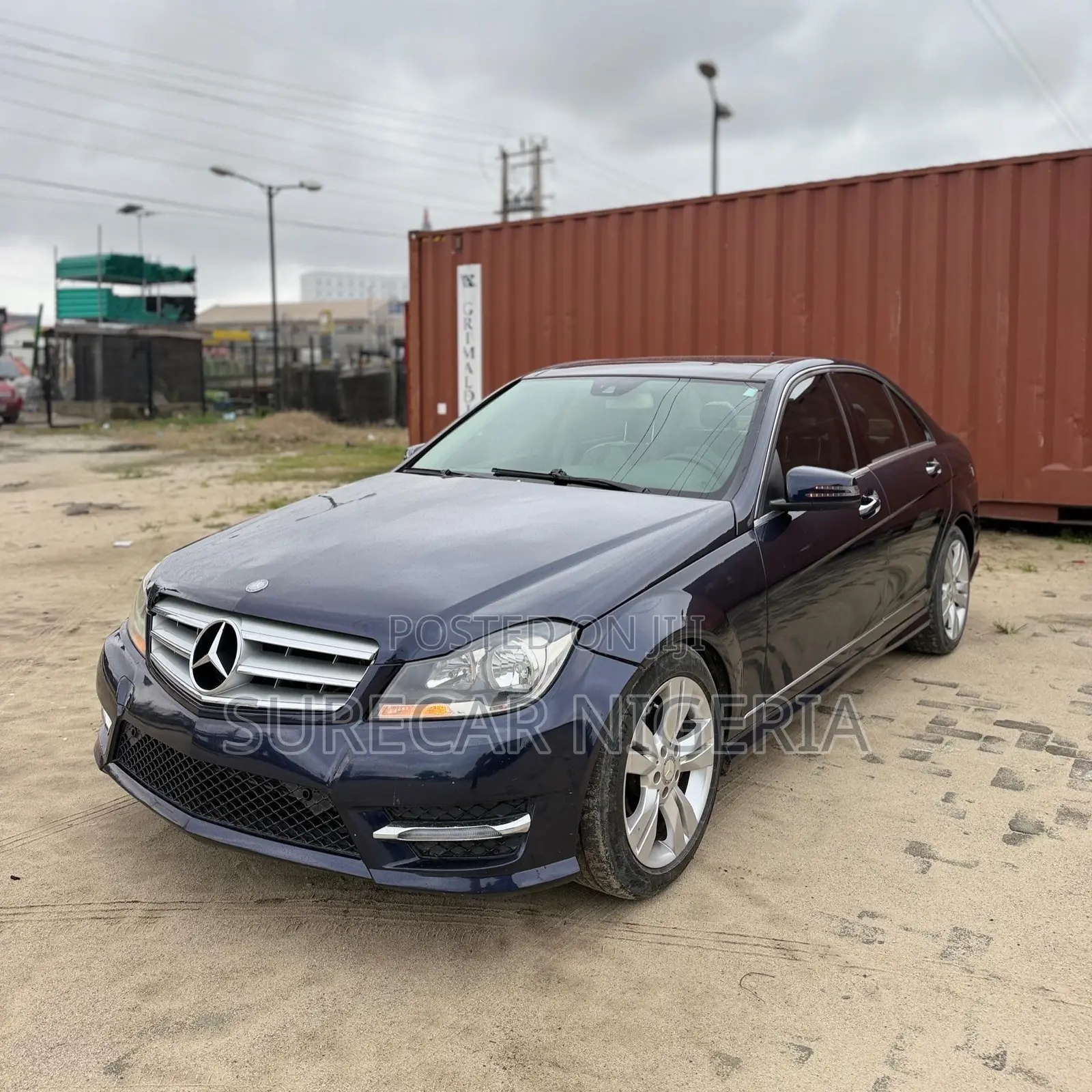 Mercedes-Benz C300 2012 Blue