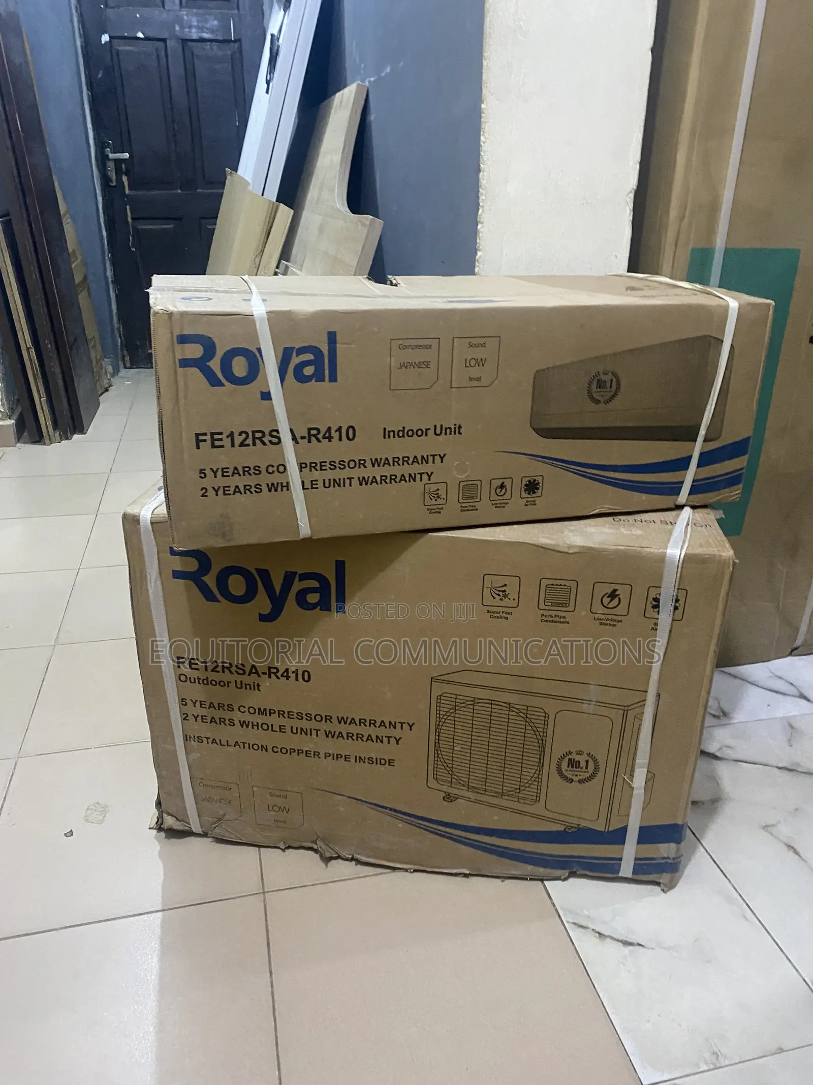 Royal FE12RSA-R410 1.5HP Rapid Cooling AC