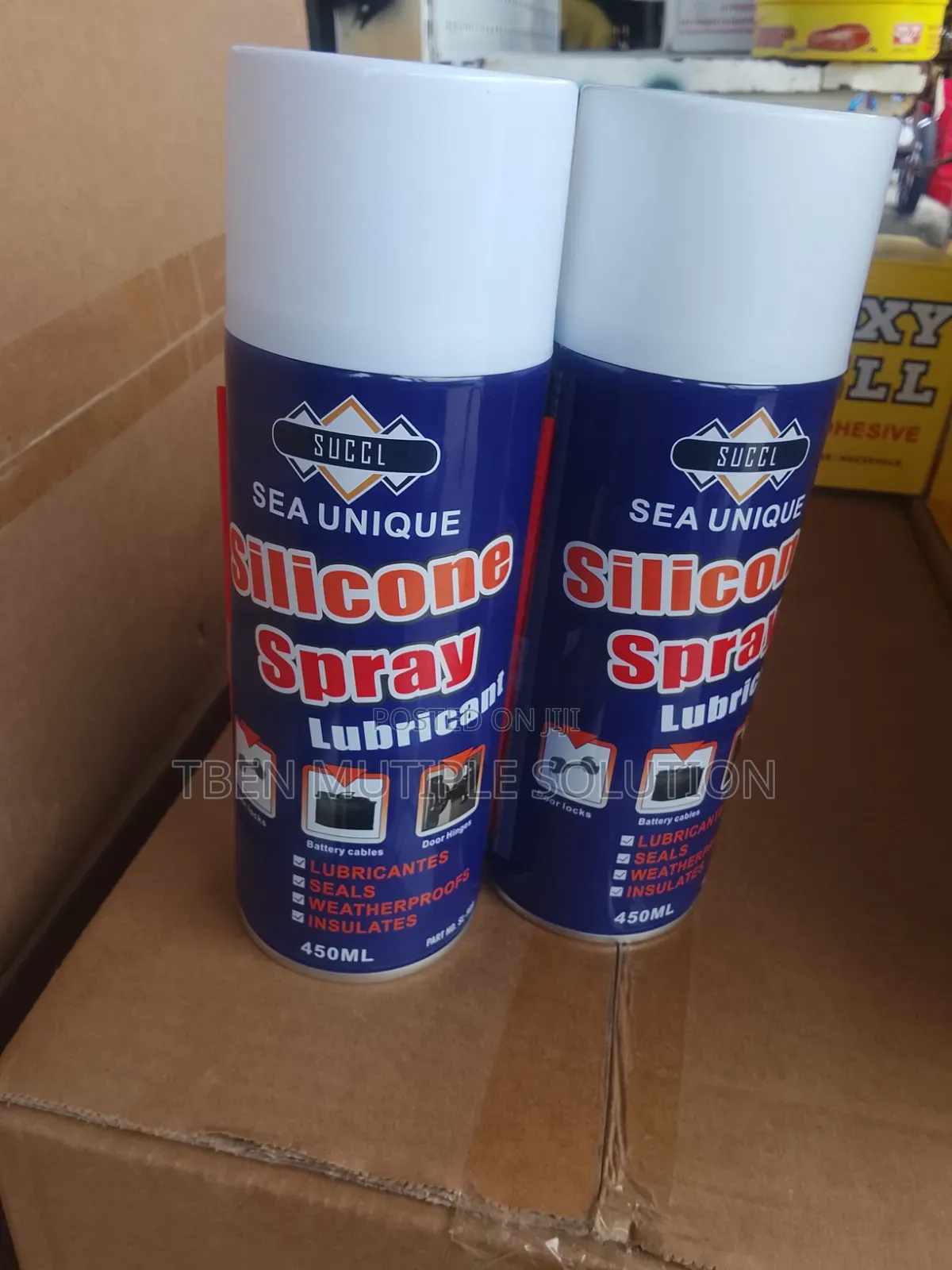 Sea Unique Silicone Spray Lubricant in 450ml