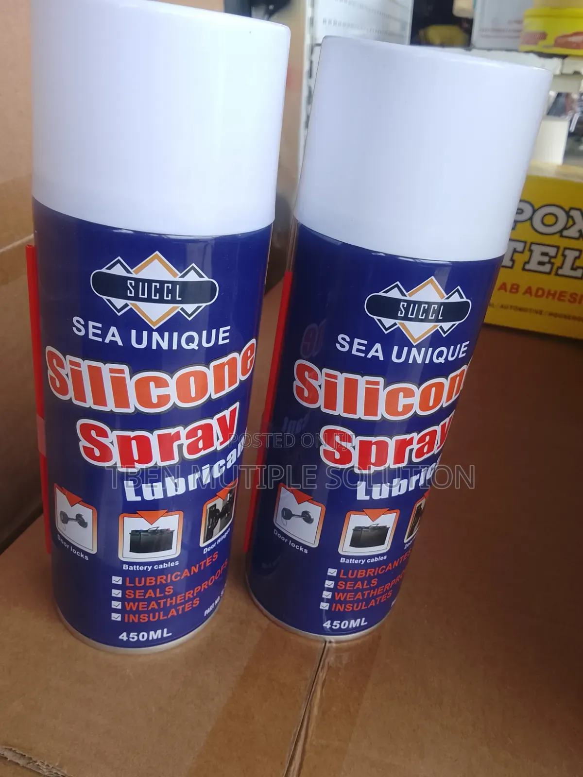Sea Unique Silicone Spray Lubricant in 450ml