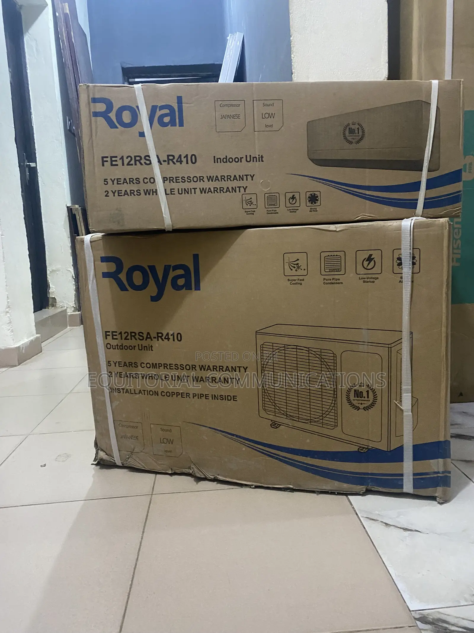 Royal 1.5HP Efficient Residential Air Conditioner