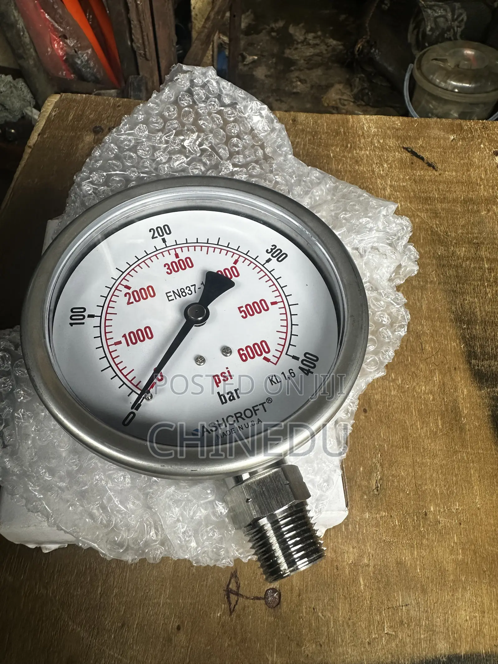 ASHCROFT Pressure Gauge 400bar 6,000psi