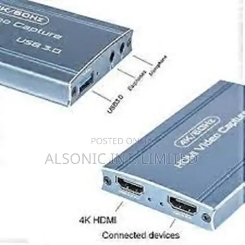 4K HDMI to USB 3.0 Video Capture Card for Live Stream