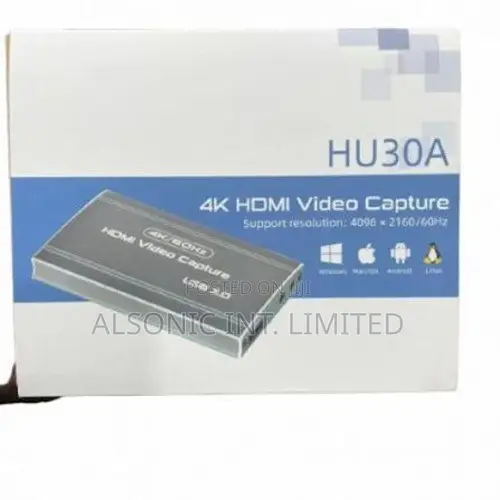 4K HDMI to USB 3.0 Video Capture Card for Live Stream