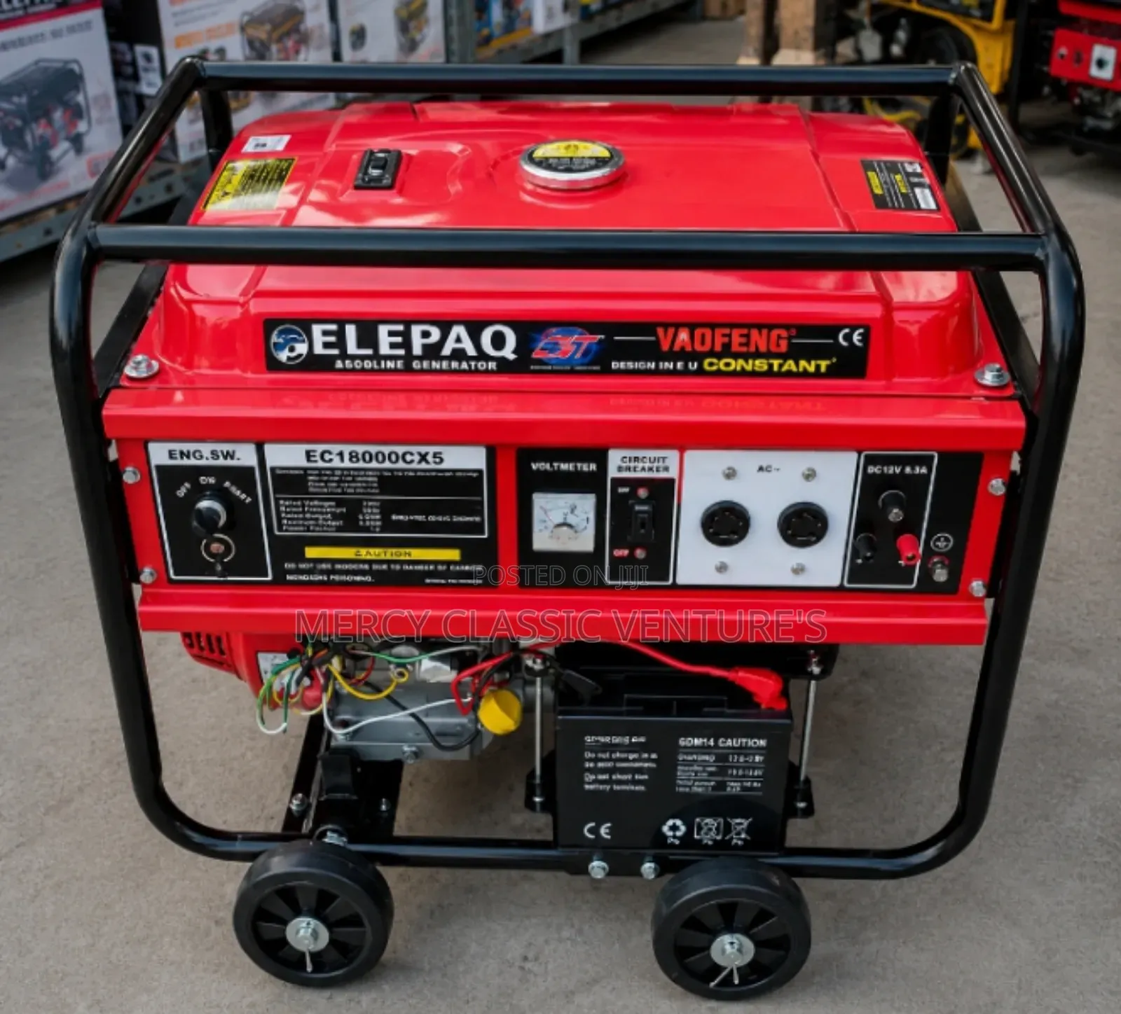 ELEPAQ EC18000CXS Original Constant 100% Copper Generator
