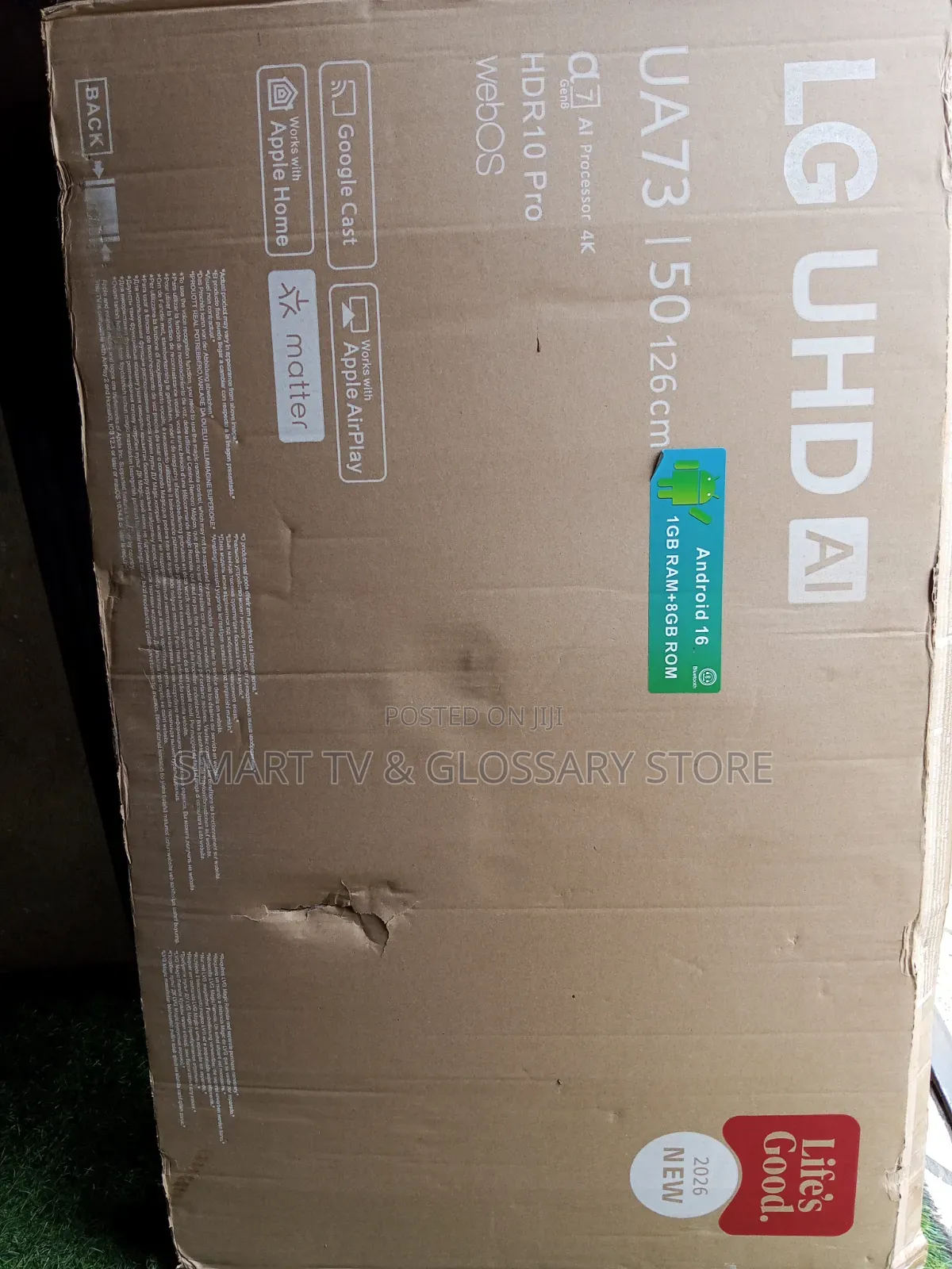 50 Inches LG Ua73 Smart TV