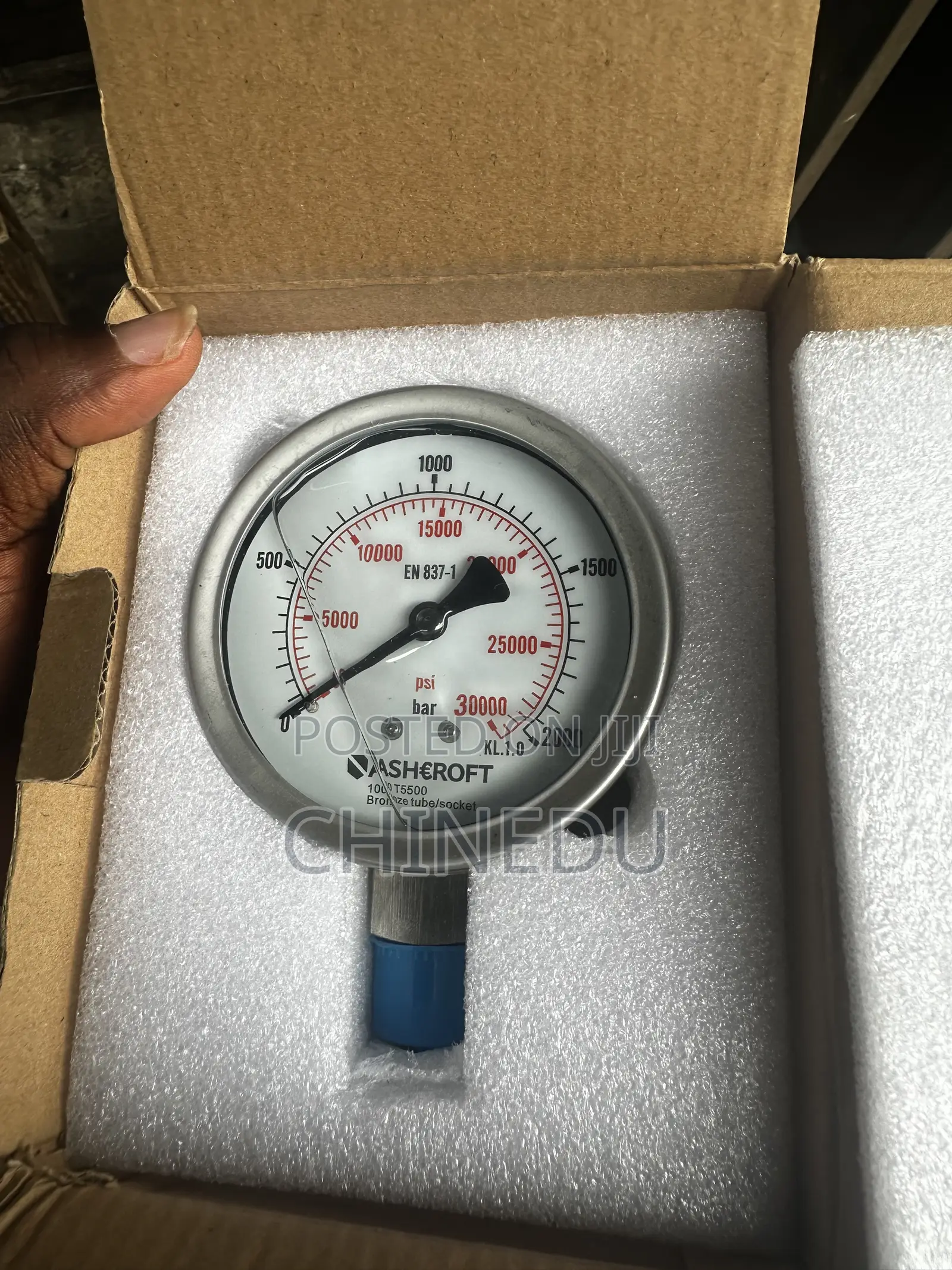 ASHCROFT Pressure Gauge - Ultra High Pressure Model 2000bar /30,000psi