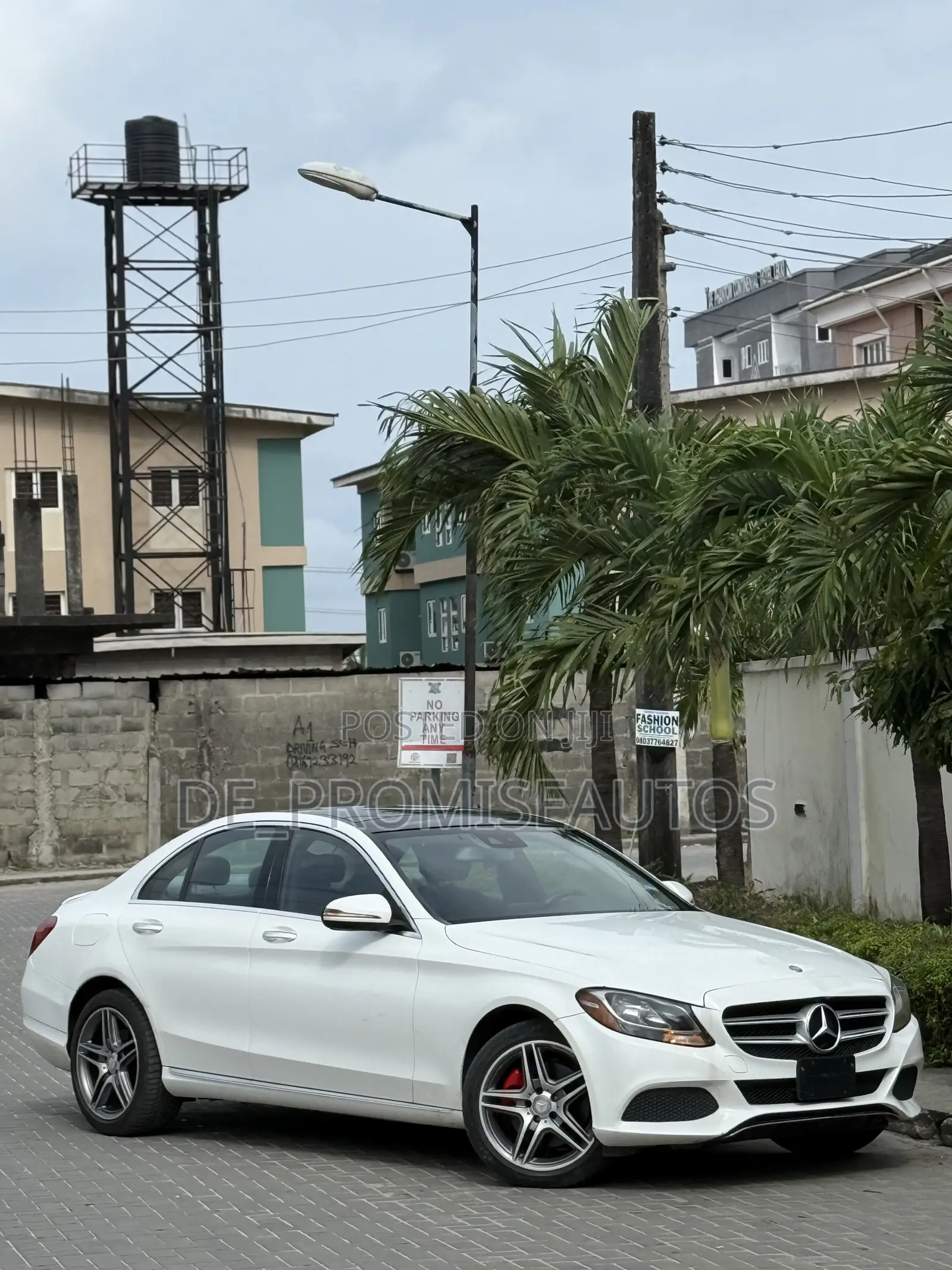 Mercedes-Benz C300 2016 White