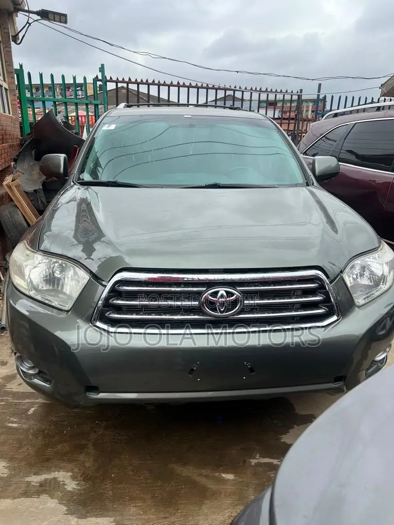 Toyota Highlander Limited 2008 Green