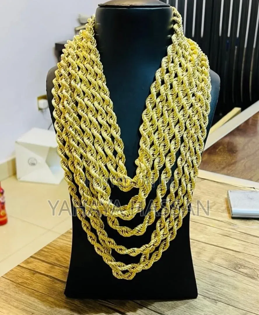 Twisted Gold Chains