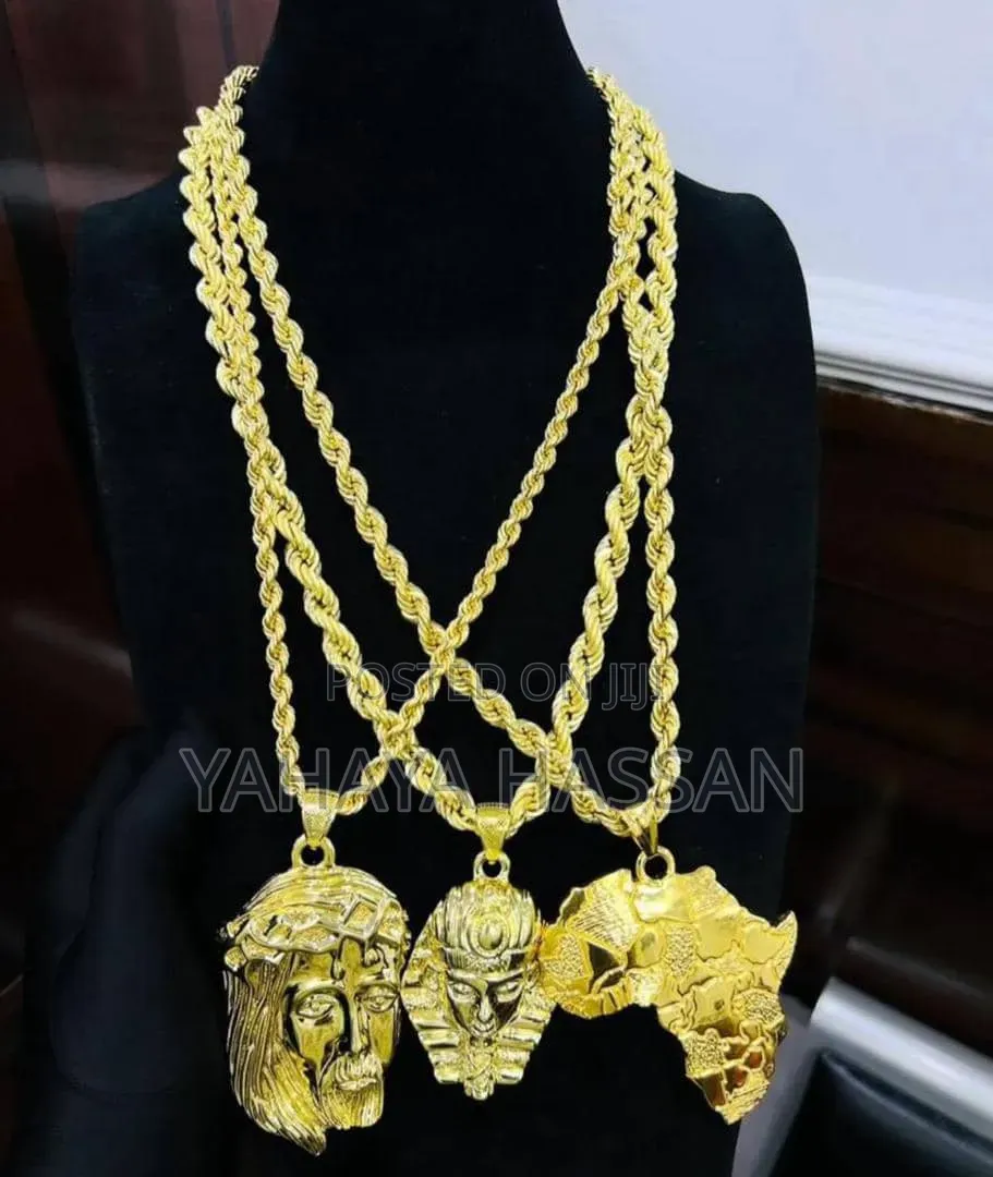 Twisted Gold Chains