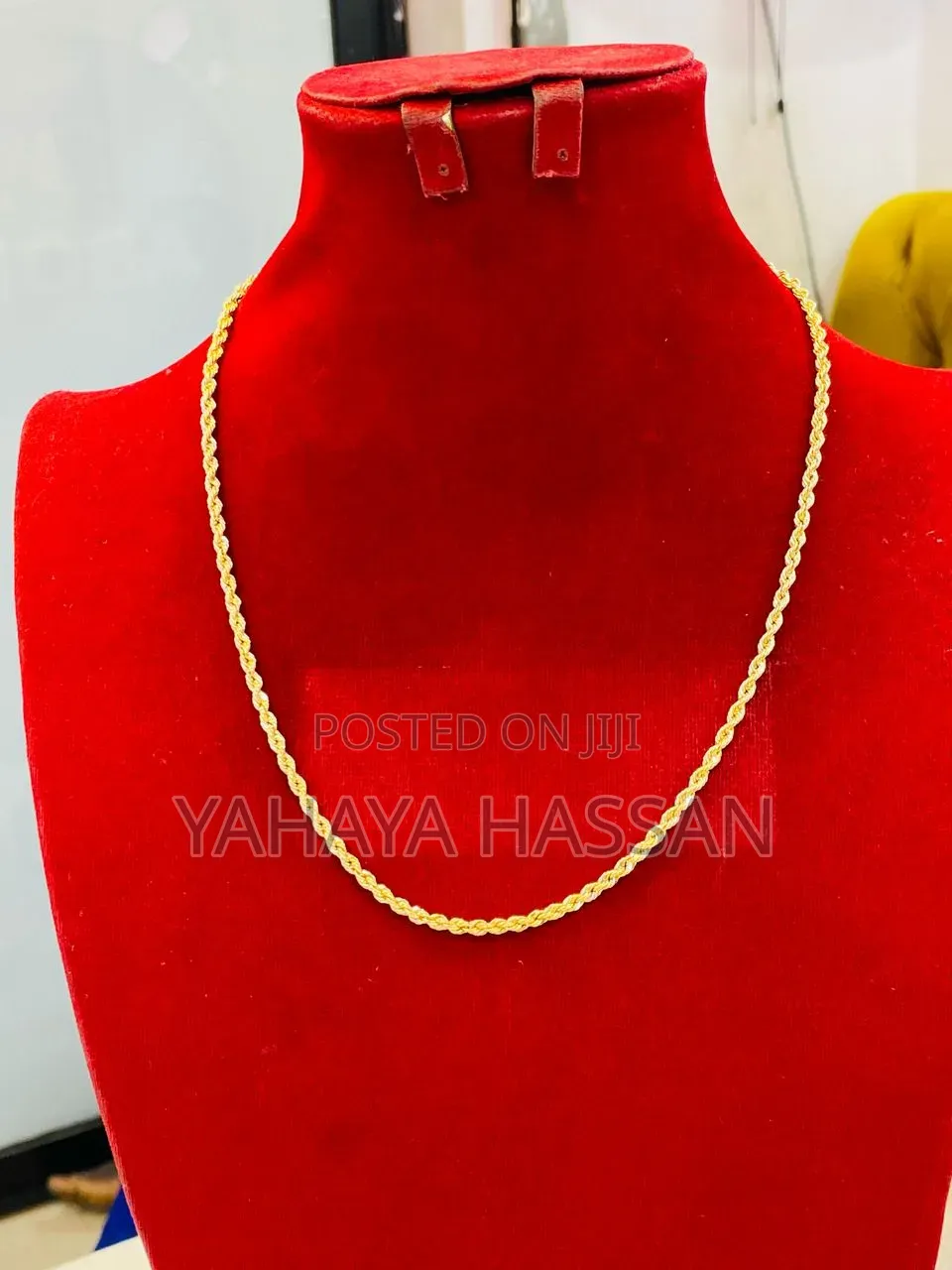 Twisted Gold Chains