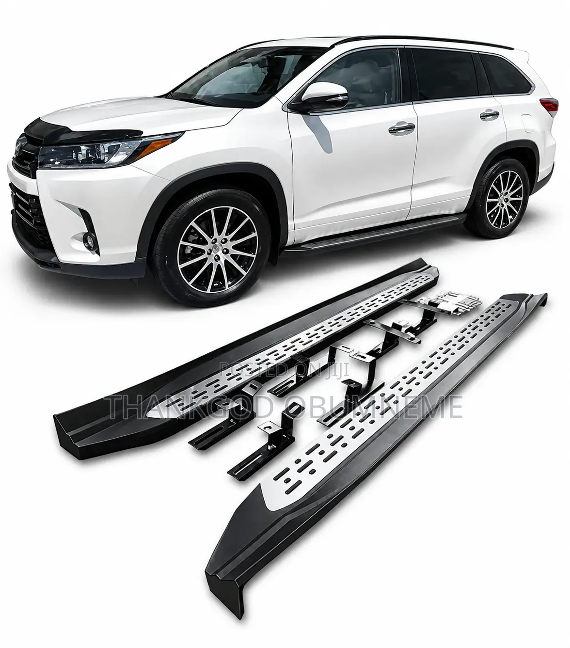 Side Step for Highlander 2015 to 2018